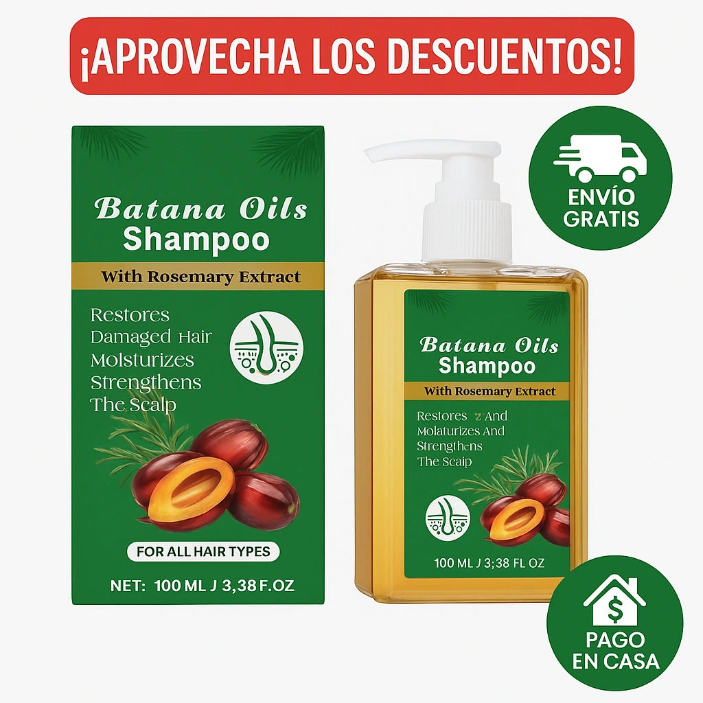 Shampoo de Aceite de Batana con Romero