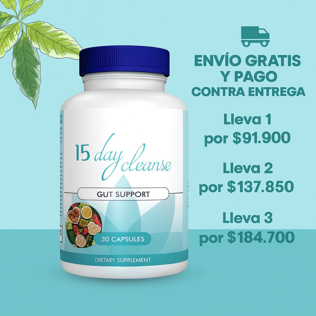 🌿15 Day Cleanse | Desintoxica tu cuerpo y recarga tu energía en solo 15 días