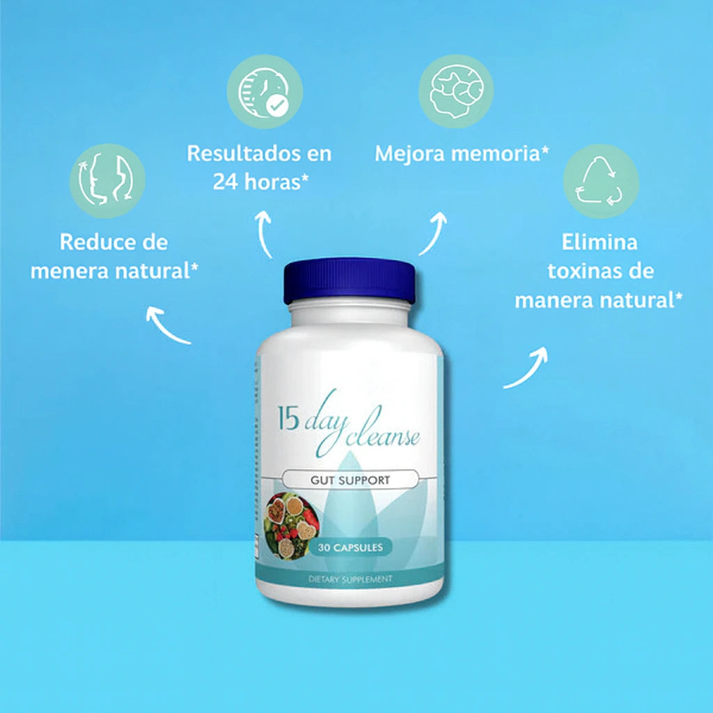 🌿15 Day Cleanse | Desintoxica tu cuerpo y recarga tu energía en solo 15 días