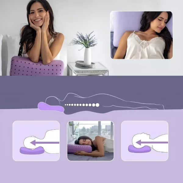 Almohada de Memoria de Enfriamiento + Obsequio Esencia de Lavanda 🎁