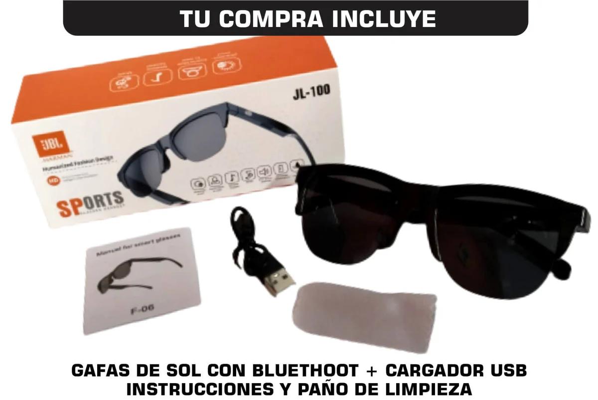 Combo Gafas Bluetooth + Pulsera Inteligente