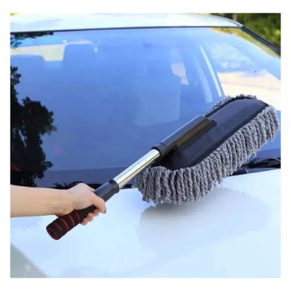 Cepillo para auto con mango ajustable +  Espejo Retrovisor Auto