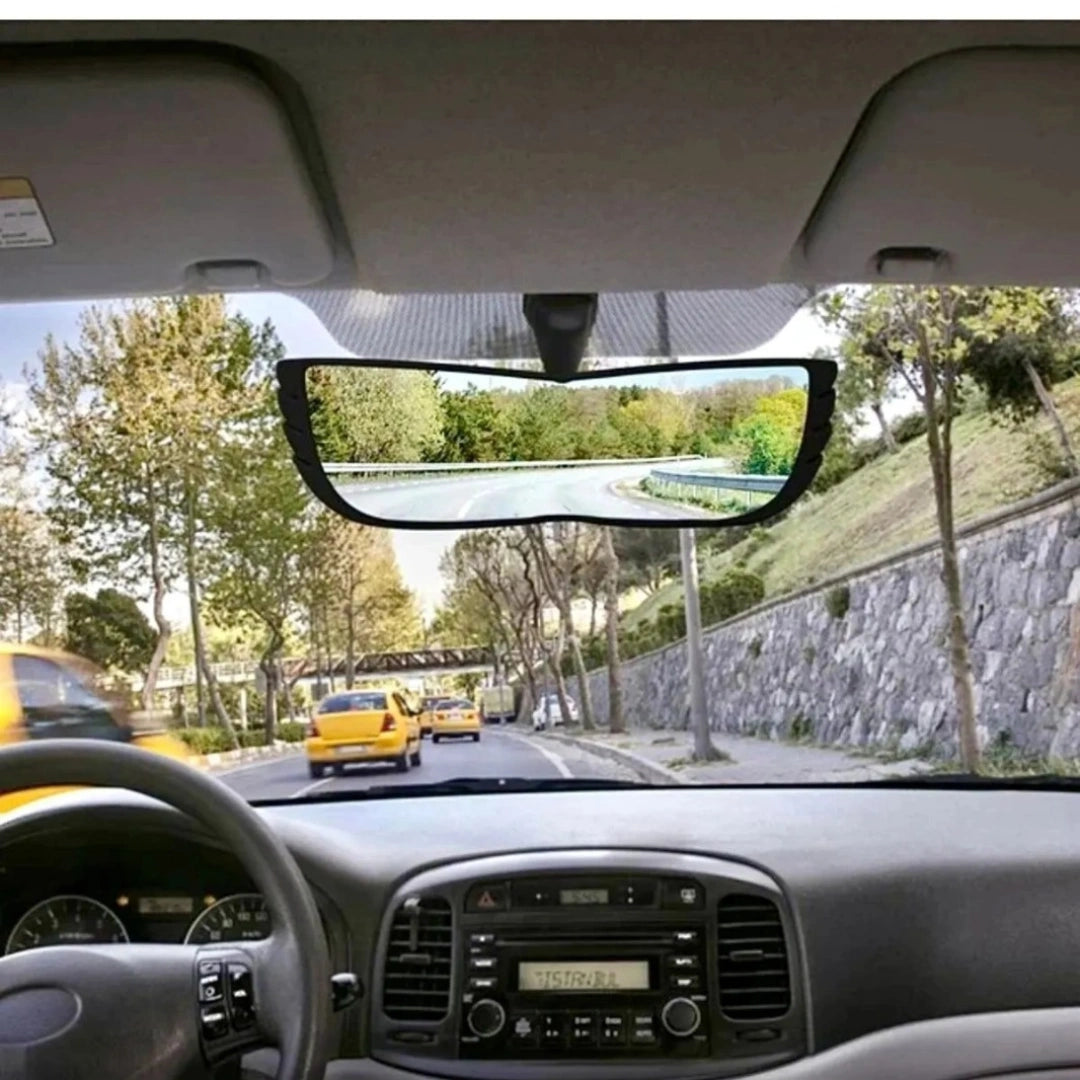 Cepillo para auto con mango ajustable +  Espejo Retrovisor Auto
