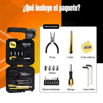 Linterna Herramientas Pro