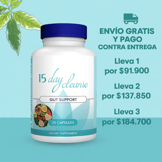 🌿15 Day Cleanse | Desintoxica tu cuerpo y recarga tu energía en solo 15 días
