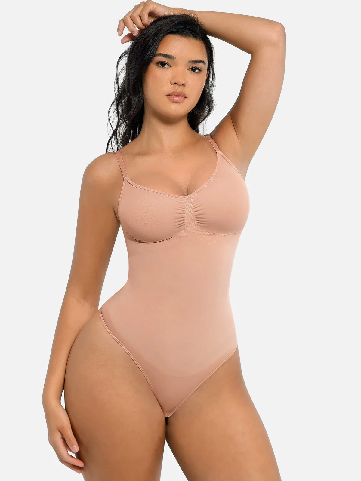 Body sin costuras con control de abdomen + Regalo tapa pezones