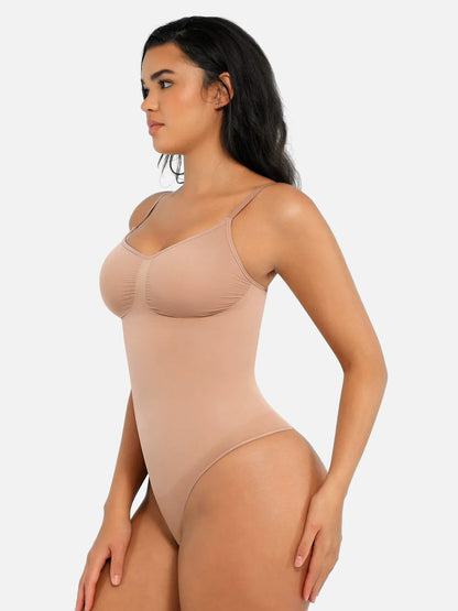 Body sin costuras con control de abdomen + Regalo tapa pezones