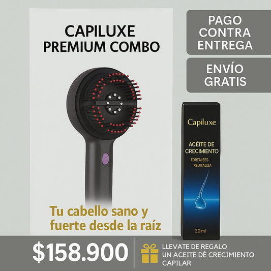 Capiluxe Premium + Aceite de Crecimiento 🎁